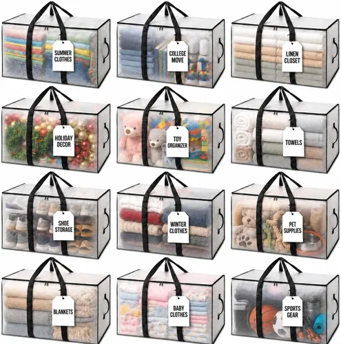 Vista 10 de ClearSpace Bolsas de mudanza resistentes o contenedores de almacenamiento