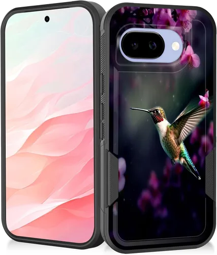 Vista 109 de Funda para Pixel 7a, resistente de doble capa híbrida de policarbonato duro de goma suave a prueba de golpes para Google Pixel 7A 6.1 pulgadas