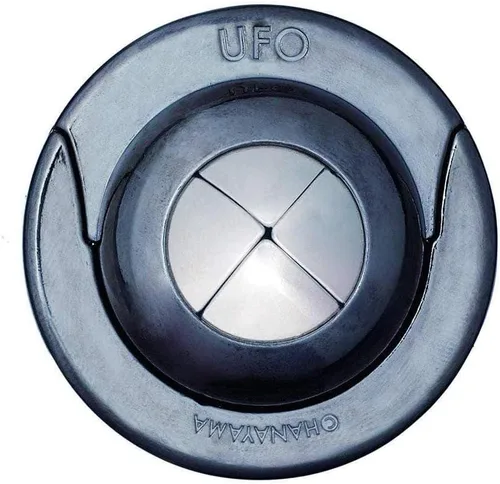 Vista 3 de Hanayama - Huzzle Cast UFO Brain Teazer Puzzle para niños y adultos