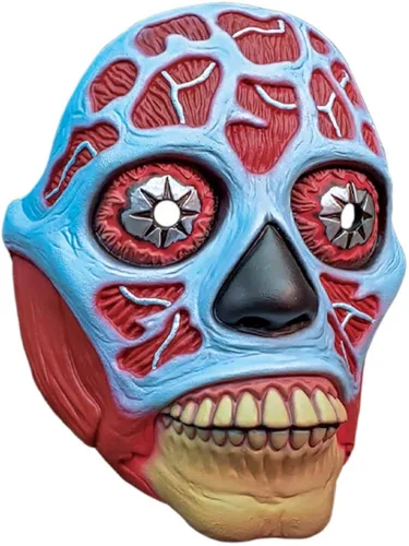 Vista 3 de They Live Alien Vacuform Máscara Azul