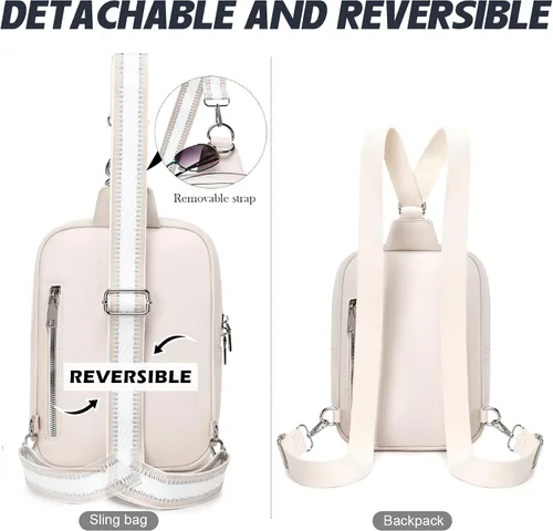 Vista 5 de MYHOZEE Bolsa de pañales pequeña con inicial para mujer, con dispensador de toallitas, mini mochila para pañales para mamá, bolso bandolera