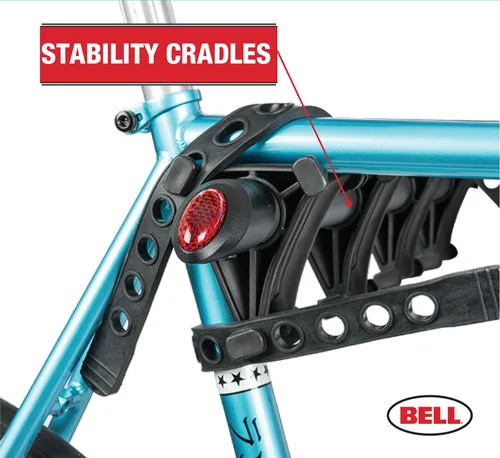 Vista 7 de BELL Hitchbiker 450 - Soporte para 4 bicicletas con estabilidad, color negro