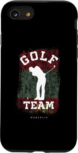 Vista 13 de iPhone 15 Golf Mongolia Ball Sports Player Golfer Case