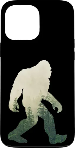 Vista 23 de Carcasa para iPhone X/XS, diseño de Sasquatch Yeti Nature
