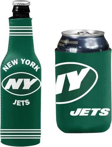 Vista 34 de Soporte aislante para latas y botellas de fútbol americano enfriador de bebidas Huggie (Nueva Orleans (Saints) - Negro) Nueva Orleans (Santos)