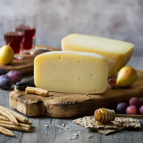 Vista 3 de Pecorino extra envejecido de Reggio Emilia Appenines 2 lbs - 0.9 kg - EMILIA FOOD LOVE Selected with love in Italy (Extra Aged, media rueda de queso)