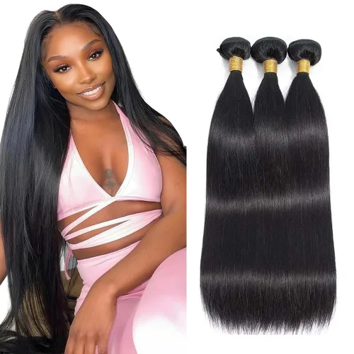 Vista 164 de 300g 1B27 Human Hair Bundles Honey Blonde Bundles Human Hair 10A Brazilian Virgin Remy Hair Extensions 8 10 12 Inch