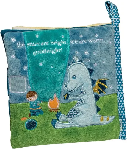 Vista 4 de Douglas Libro de actividades de peluche suave Baby Dragon Magic