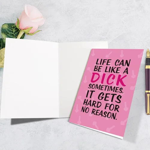 Vista 2 de Divertida tarjeta de condolencia para hombres y mujeres, tarjeta de aliento humorístico para él y ella, tarjeta de recuperación pronto, tarjeta