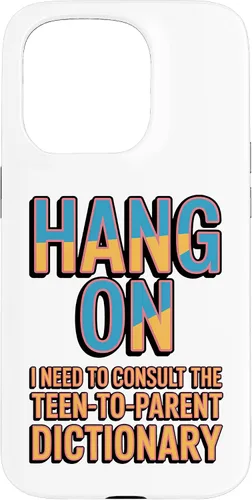 Vista 14 de Hang On I Need The Teen-to-Parent Dictionary Case for iPhone 17