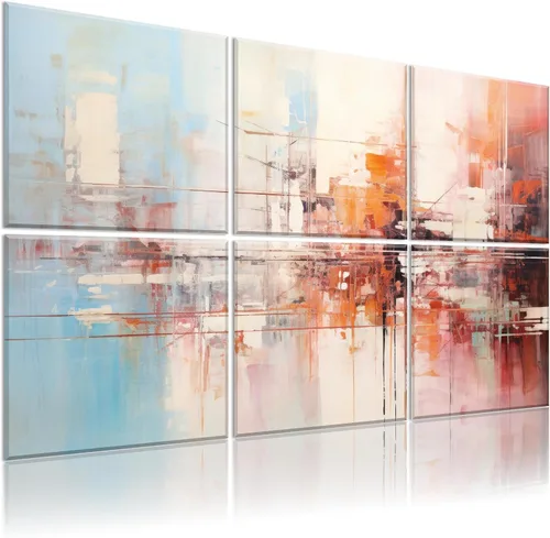 Vista 32 de Paneles acústicos decorativos, paquete de 8 paneles de arte de pared grandes absorbentes de sonido de 48 x 32 pulgadas, paneles de espuma