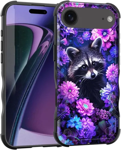Vista 69 de Funda para iPhone Air, [doble capa] [protección contra caídas de grado militar de 10 pies] Funda resistente a prueba de golpes para iPhone Air