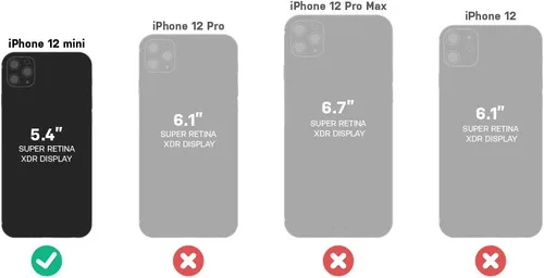Vista 9 de OtterBox Defender XT, protección resistente con MagSafe para iPhone 12 Mini, color negro, embalaje no minorista