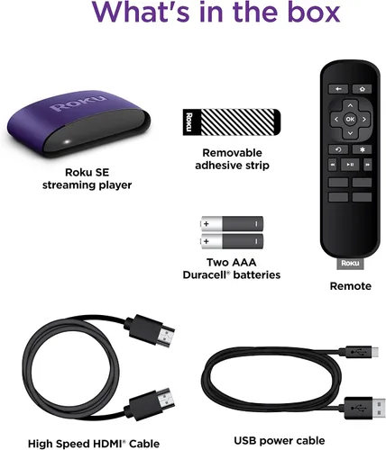 Vista 3 de Roku Reproductor multimedia de transmisión LE HD