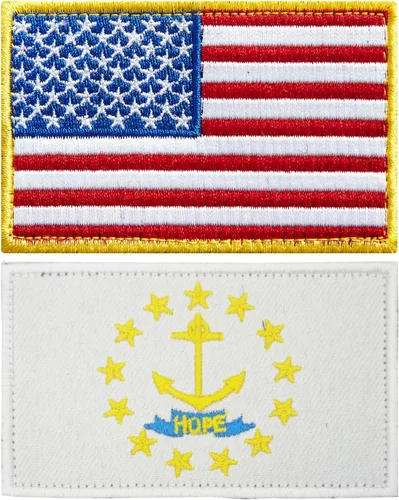 Vista 24 de stidsds Paquete de 2 parches bordados con la bandera de Estados Unidos de Alabama Alabama, bandera de Estados Unidos, bandera de Estados Unidos