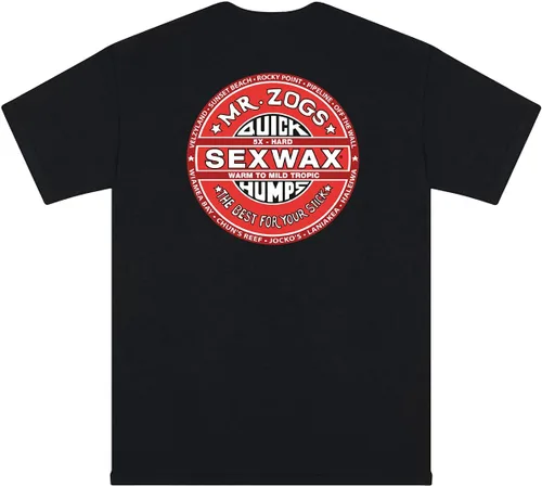 Vista 2 de Sex Wax Mr Zogs Surf Camisa Hawaii Negro