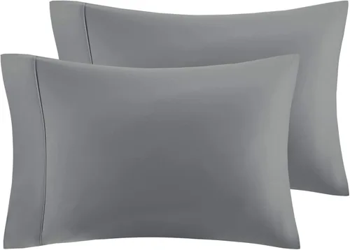 Vista 13 de Comfort Spaces Juego de sábanas de 100% rayón (de bambú), transpirable, con bolsillo profundo de 15 pulgadas, para todas las estaciones, juego