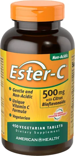 Vista 9 de Suplemento American Health Ester-C con bioflavonoids de cítricos, 0.017 oz, 16971, 1, 1