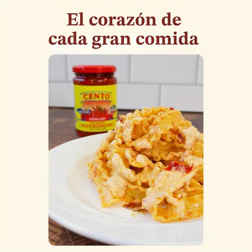 Vista 5 de Cento Extra Hot Calabrese Pepperoncino Hoagie Spread, 9.87 onzas