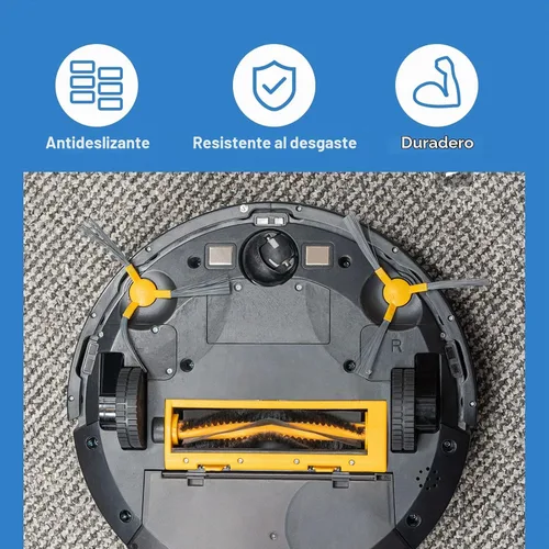 Vista 5 de Neumático de repuesto compatible con IRobot Roomba Wheels Series 500, 600, 700, 800, 900 e I3, I6, I7, E5, E6, J9 Neumático antideslizante de alta