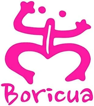 Vista 5 de Boricua Coqui Puerto Rico Taino - Calcomanía de vinilo de 5 pulgadas, diseño de rana para automóvil, SUV, camión, calcomanía para automóvil, Boriken