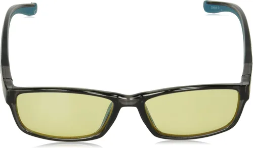 Vista 2 de Foster Grant Gafas de sol rectangulares EG07 Gamer, grisamarillo, 3.150in, GrisAmarillo, 80 mm