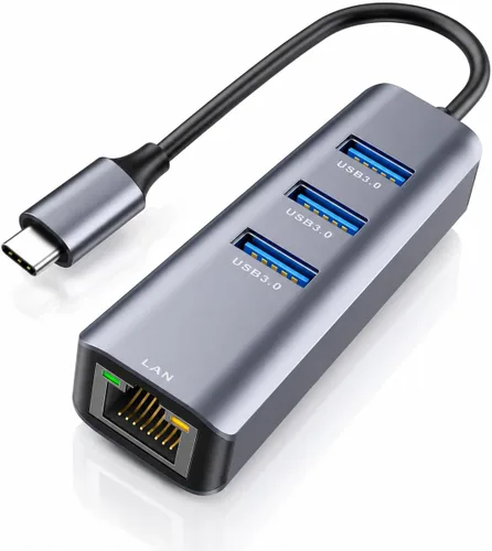 Vista 8 de Adaptador USB a Ethernet, ABLEWE USB 3.0/USB C a RJ45 red Internet 2.5Gbps, compatible con MacBook/Pro/Air, iPhone 15/16 Pro/Max, iPad Pro, Surface
