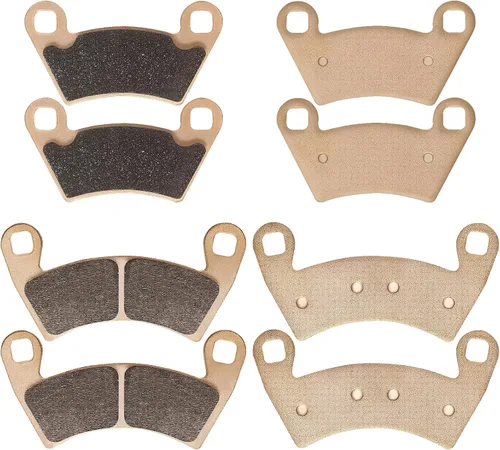 Vista 8 de LOCOPOW Pastillas de freno sinterizadas para Polaris Ranger 800 500 570 700 900 XP compatibles con Polaris RZR 900 XP Ranger Crew 500 RZR 4 800 RZR
