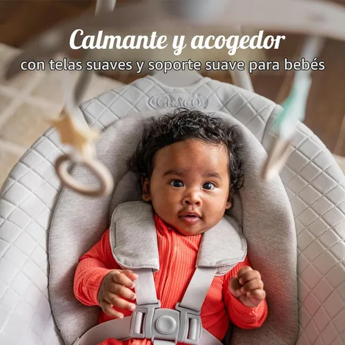 Vista 5 de Graco DuetConnect LX - Columpio y gorila 2 en 1 para bebé, Gales