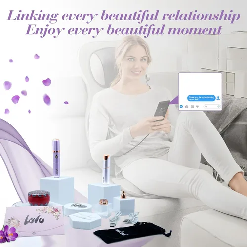 Vista 7 de Depiladora eléctrica de belleza+removedor de vello facial para mujeres, juego de regalo de dispositivo de depilación, sistema de depilación