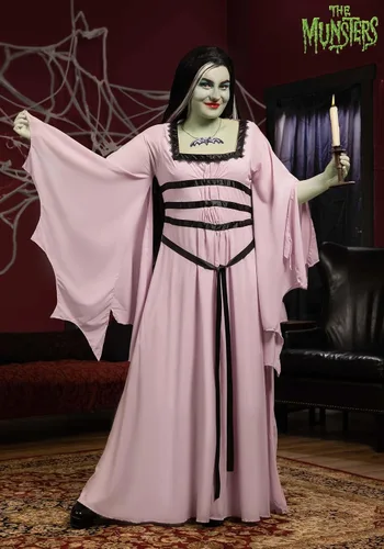 Vista 2 de Disfraz de Lily Munster de The Munsters para mujer
