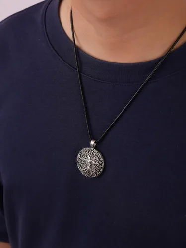 Vista 6 de HAQUIL Viking Celtic Wiccan Tree of Life Pendant Necklace, Tree of Life Jewelry Gifts for Men and Women