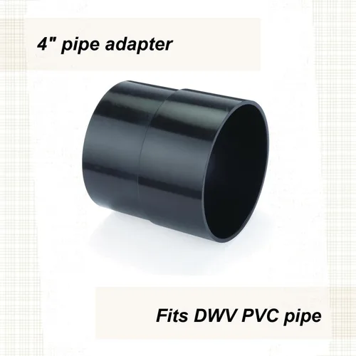 Vista 2 de Woodriver Tubo del PVC de Dwv de la conexión del polvo a 4" accesorio del adaptador del puerto del polvo