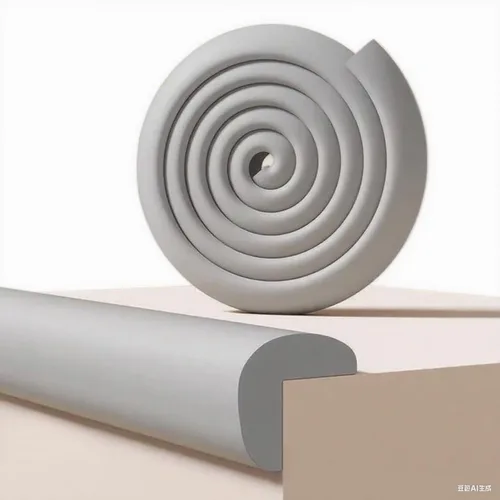 Vista 10 de Protectores de espuma compatibles con anclaje de pared para muebles, protectores de espuma para paredes, protectores de esquina con funciones