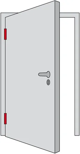 Vista 5 de ABUS Accesorios de protección de puerta HLS214 F1, aluminio, 21034