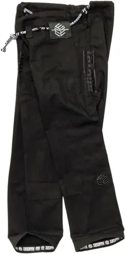 Vista 8 de Tatami Fightwear Estilo Black Label Jiu Jitsu Gi para hombre con chaqueta de tejido perla premium de 550 GSM, pantalones BJJ y bolsa