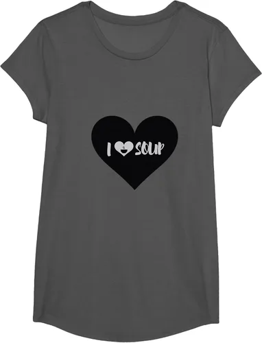 Vista 27 de I Love Soup - Camiseta de regalo con forma de corazón, Blanco, S Asfalto