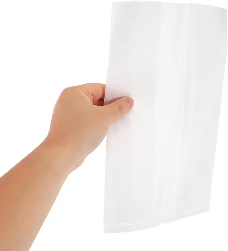 Vista 4 de 200Pcs Non-Woven Seedling Grow Bags, White Breathable Nursery Pots