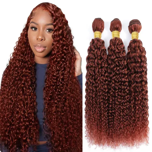 Vista 60 de Color 30 paquetes de cabello humano marrón onda del cuerpo paquetes 8 10 12 pulgadas brasileño virgen Remy extensiones de cabello humano doble trama