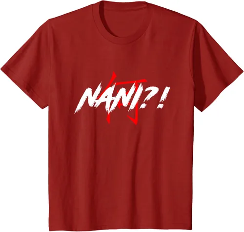 Vista 70 de Nani Meme Anime Japanese Camiseta, Negro, S