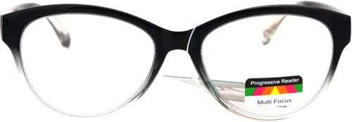 Vista 6 de SA106 Gafas de lectura progresivas Cat Eye Multi 3 Focus