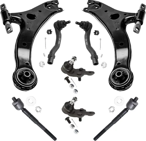 Vista 84 de Detroit Axle - Kit de suspensión frontal de 8 piezas para Chevy Silverado