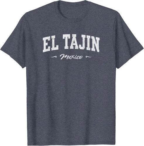 Vista 85 de Camiseta de recuerdo deportivo El Tajin Mexico, Negro