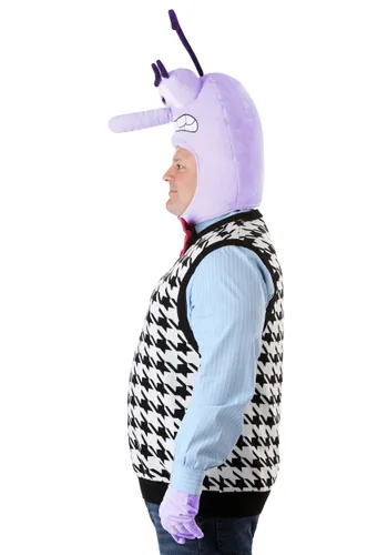 Vista 5 de Disfraz de Talla Grande para Hombre de Miedo de Disney y Pixar Intensamente Multicolor