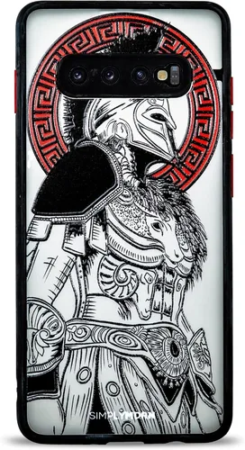 Vista 24 de SIMPLYMDRN Funda delgada para Samsung S23, diseño de Joker Haha, funda genial para hombre, funda de diseñador de villanos de superhéroes, delgada