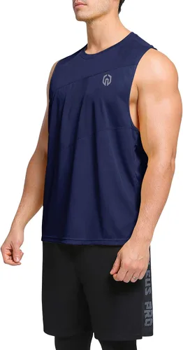 Vista 7 de NELEUS Camiseta sin mangas Dry Fit para hombre