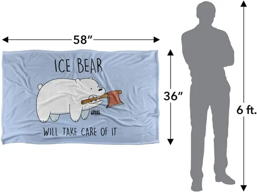 Vista 15 de We Bare Bears - Manta muy suave al tacto sedoso de Internet, 36 x 58 pulgadas