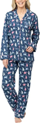 Vista 13 de PajamaGram - Pijamas de invierno para mujer - Pijamas de franela para mujer