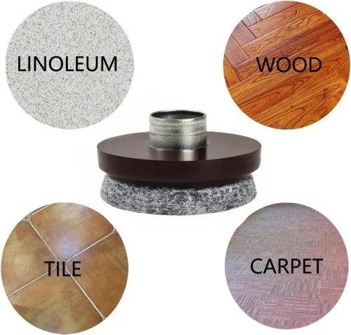 Vista 5 de Furnigear - Almohadillas de fieltro para uñas, resistentes para superficies de suelos de madera dura, protectores de suelo que protegen tu suelo