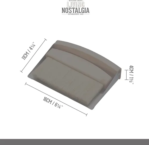 Vista 2 de KitchenCraft Living Nostalgia - Juego de recogedor y cepillo (6.3 x 4.3 x 5.5 in)